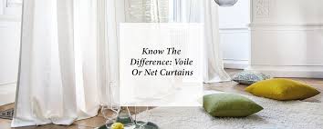 Know The Difference Voile Or Net Curtains
