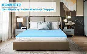 gel infused cooling mattress topper