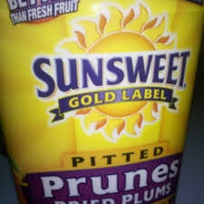 sunsweet dried pitted prunes