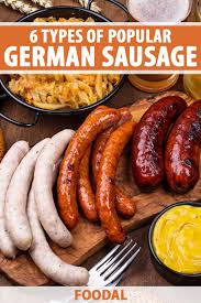 6 types of por german sausage foodal