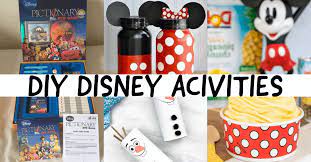 disney inspired activities games and