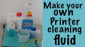 diy printer cleaning solution you