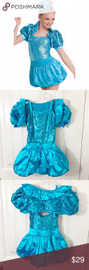 Weissman Girls Ooh La La Dance Costume Turq Blue Style