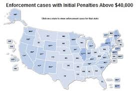 Enforcement Cases With Initial Penalties Of 40 000 Or Above