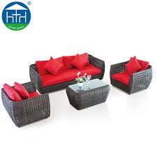 Hot Item Designer Outdoor Furniture Bubble Weaving Rattan Sofa Couch