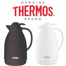 thermos patio glass lined carafe 1l