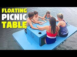 floating picnic table you can use in