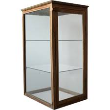 glass countertop display cabinet