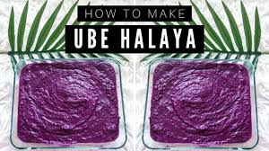 easy ube ha recipe powdered purple