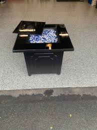 Outdoor Fireplace Stove Table For