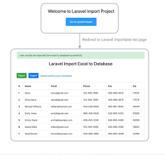 laravel import excel to database phppot