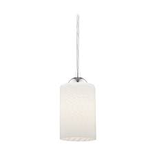 Modern Mini Pendant Light With White