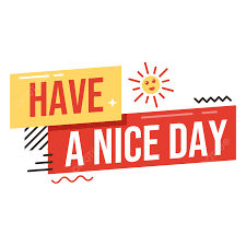 have a nice day design element have a