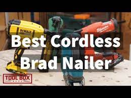 best 18 gauge cordless brad nailer