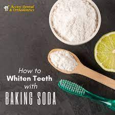 how to whiten teeth with baking soda