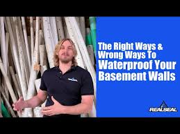Waterproof Your Basement Walls