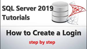 login in microsoft sql server 2019