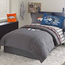 Denver Broncos Nfl Team Denim Pillow Sham