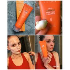 april skin real carrot cleanser reviews