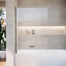 Supply Frameless Hinged Tub Door