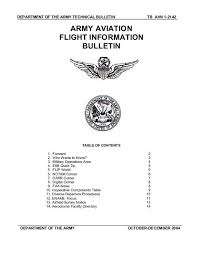 Department Of The Army Technical Bulletin Tb Avn 1 2104