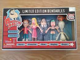 Rare American Dad Sealed Limited Edition Six Bendables Set | eBay