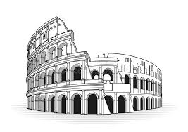 También conocido como colosseum o coliseum, fue exponente del tremendo poder de este pueblo y de lo avanzado de su arquitectura. Icono Dibujado Mano Del Garabato Del Esquema Del Coliseo De Roma Ilustracion Del Vector Ilustracion De Trazado Ilustraciones 138142273