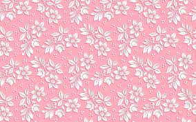 pink texture with white flowers pink