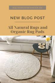 organic rug pads