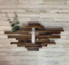 Handcrafted Wooden Cross Wall Decor