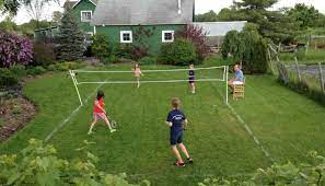 A Badminton Court In Your Backyard