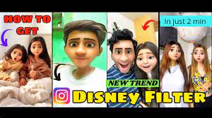 disney filter insram how to get