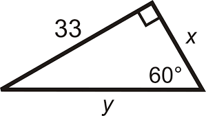 Hypotenuse equals twice the smallest leg, while the larger leg is sqrt(3) times the smallest. 30 60 90 Right Triangles Ck 12 Foundation