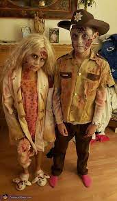 the walking dead zombies kids halloween