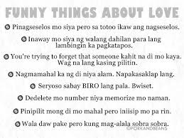Tumblr Tagalog Funny Love Quotes via Relatably.com