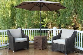 Build An Umbrella Side Table With