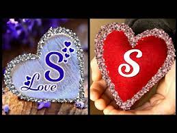 Romantic S Letter Love Dp Hd