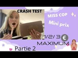 crash test maquillage miss cop pes