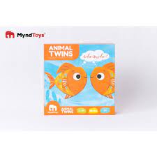 Đồ Chơi Xếp Hình MyndToys - Animal Twins - Memory Matching Game 48 Thẻ Dành  Cho Các Bé Trên 2 Tuổi - Đồ chơi xếp hình & xây dựng