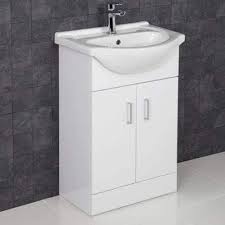 bathroom cabinet wash basin white in