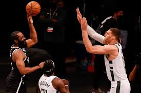 The nets won the first two games without him at home, but proceeded to drop the next two at fiserv forum to see the bucks level the series and steal the momentum. Nets James Harden Exits With Hamstring Injury In Game 1 Win Vs Bucks The Athletic
