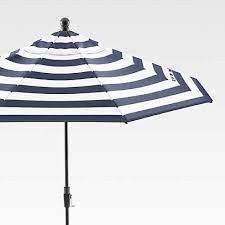 9 round sunbrella cabana stripe navy