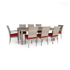 rst brands cannes 9 piece patio dining