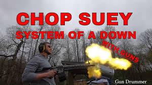 Chop suey is a chinese stew based on meat or fish with bamboo sprouts, onions, rice and chestnuts. System Of A Down Chop Suey With Guns Soad Youtube