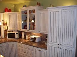Get free shipping on qualified white, pewter glaze kitchen cabinets or buy online pick up in store today in the kitchen department. Custom White Glazed Beadboard Kitchen By Oak Tree Cabinetry Custommade Com