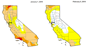 Wet Winter Greatly Reduces Drought Conditions In California