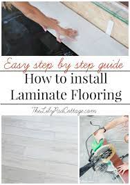 how to install laminate flooring the