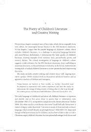 Maybe you would like to learn more about one of these? Pdf The Poetry Of Children S Literature And Creative Writing