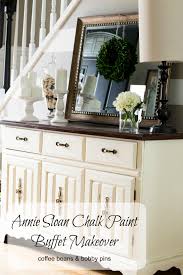 Annie Sloan Chalk Paint Buffet Makeover Coffee Beans And