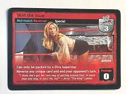 Stacy Keibler 2004 Comic Images WWE Raw Deal #77 Skirt the Issue 